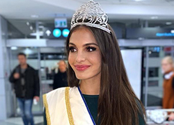 Mikó Fanni, a Miss Intercontinental szépségverseny győztese