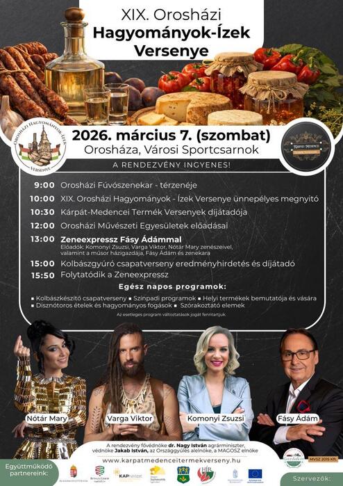 Ismét jön a Hagyományok-Ízek Versenye
